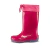 Bota Calfor Pampeana Nieve Infantil PVC Cano Longo com Amarra Pink 26/27 na internet