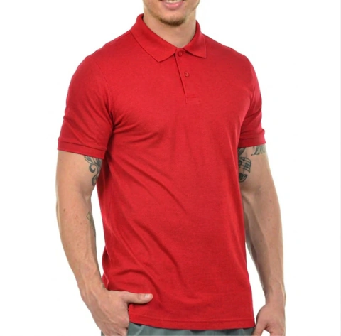 Camisa Polo com Logo Bordado No Peito na internet
