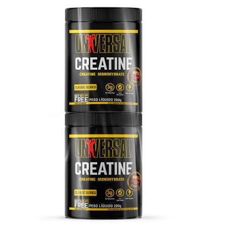 CREATINE MONOHYDRATE - 400G (200+200g) UNIVERSAL NUTRITION