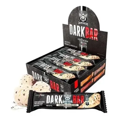 Barra de Proteína Dark Bar (8 unidades) Darkness Integralmedica