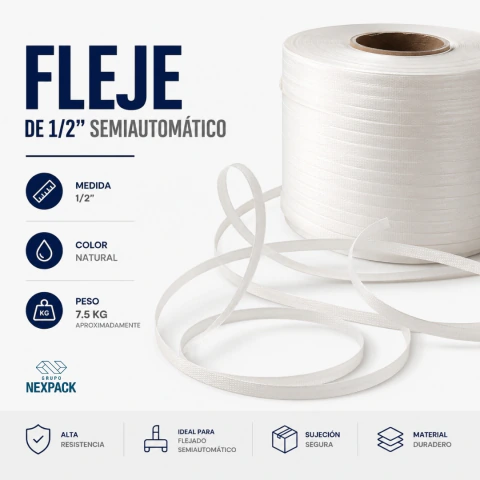 Fleje de 1/2″ semiautomático