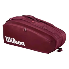 Raqueteira Wilson Defyer Redline V1 9 Pack Bordô na internet