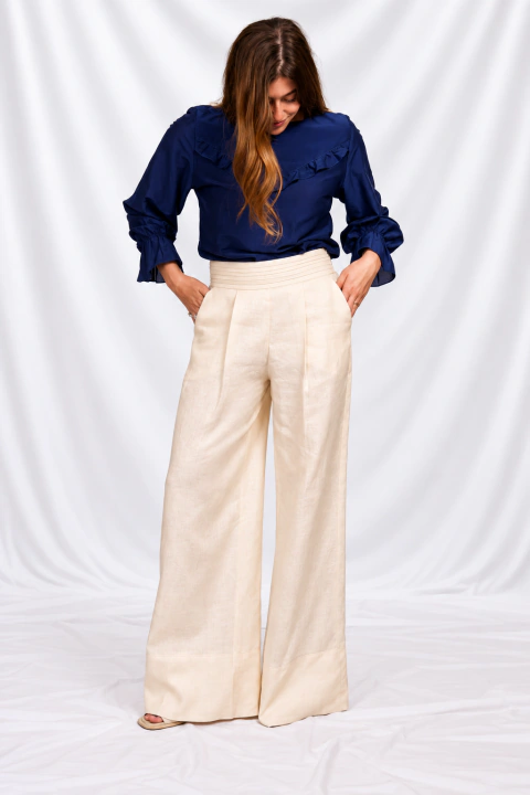 Calça Carolina Creme
