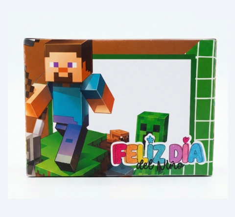 Cajita para el Día del Niño - Minecraft