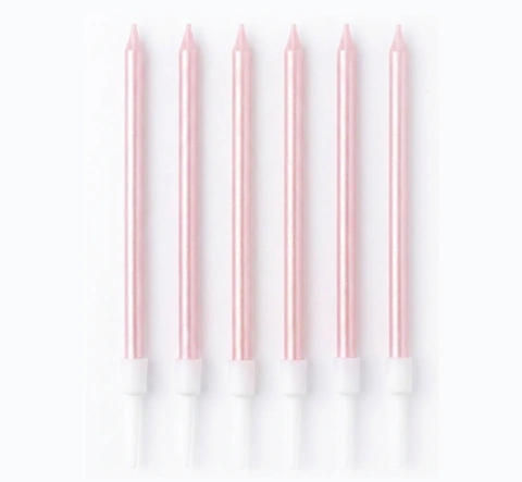Vela de cumpleaños - Color rosa