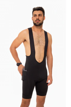 Bretelle de Ciclismo Masculino com Forro de Gel Way