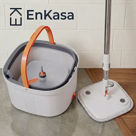Combo Limpieza Total EnKasa: Mopa 360° + Jabón para Pisos + Repuestos