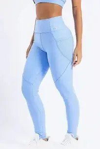 teste - Calça Legging Academia Zero Transparências Sem Costura Cós Alto