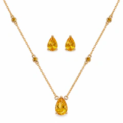 CONJUNTO CITRINO GOTA PEQUENO