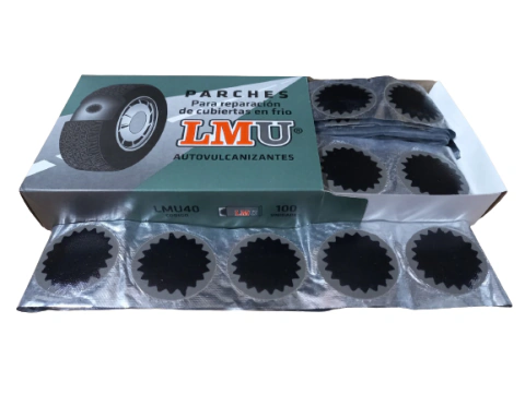 PARCHE LM PARA CUBIERTA LM U 40 (CAJA X 100UN)