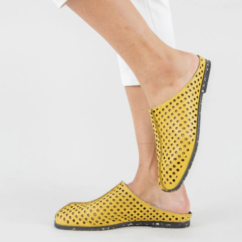 CHINELO MULE YAYOI (couro) - IPADMA