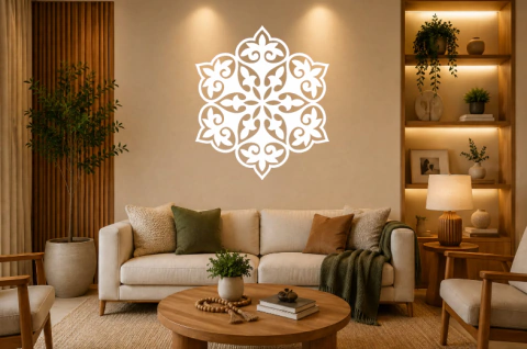 Imagem do Mandalas Decorativas em MDF – 30cm
