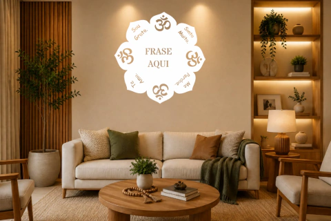 Mandalas Decorativas em MDF – 30cm