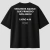 Camiseta Oversized Seguimos Aquele Que Primeiro Nos Amou - Preto - comprar online