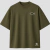 Camiseta Oversized Seguimos Aquele Que Primeiro Nos Amou - Verde Militar
