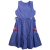 VESTIDO LISO AZUL - comprar online