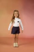 CONJUNTO BLUSA MANGA LONGA E SHORT - PRECOCE - loja online