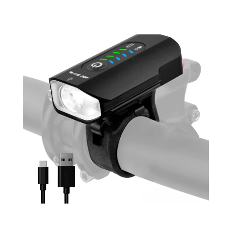 FAROL LED CREE XP-G3 600L COM SUPORTE CAPACETE
