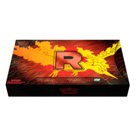 Team Rocket’s Moltres EX - Ultra Premium Collection – Inglés
