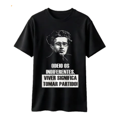Camiseta Basica GRAMSCI PRETA na internet