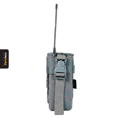 BOLSO PORTA RÁDIO HT - CINZA BANDEIRANTE