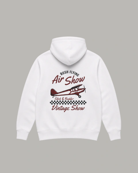 Moletom Bush Flying Branco