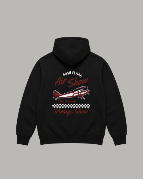 Moletom Bush Flying Preto