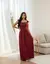 Vestido Longo Feminino Casual Lastex Alcinha e Fenda na internet