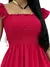 Vestido Longo Feminino Casual Lastex Alcinha e Fenda - loja online