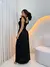 Vestido Longo Feminino Casual Lastex Alcinha e Fenda - comprar online