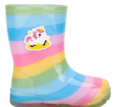 BOTAS ARCOIRIS UNICORNIO