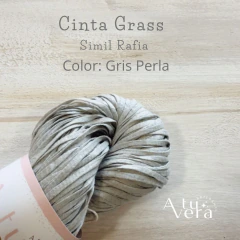 Cinta Grass - 100% Algodón - Simil Rafia