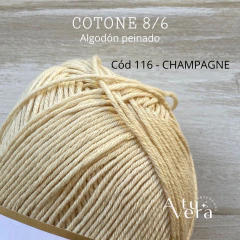 Cotone 8/6 - Algodón Peinado - comprar online