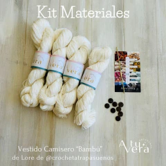 Kit Vestido Camisero BAMBÚ - comprar online
