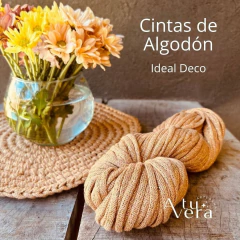 Cinta de Algodón c/ Lúrex Dorado - comprar online