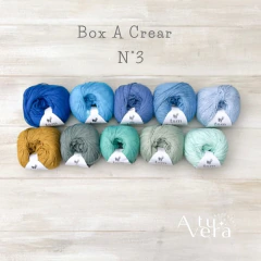 Box A Crear (10 Ovillos) - A Tu Vera Artesanal