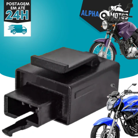Rele Pisca Seta - Ybr 125 Factor 125 Fazer 250 Xtz 250 Lander Tenere