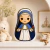 Almofada Decorativa Religiosa Jesus Nossa Senhora Aparecida Santo 30cm - comprar online