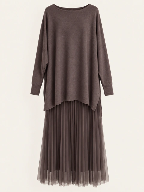 VESTIDO CAROL CHOCOLATE