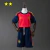Kit Espanha 26/27 – Camisa Vermelha + Shorts Azul-Marinho - Infantil