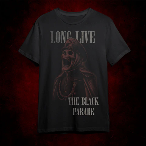 Remera MCR The Black Parade | Modelo Long Live