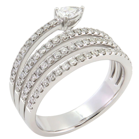 Anel Quartet Diamantes
