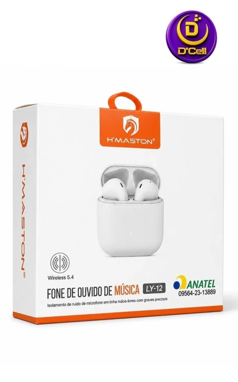 Fone de Ouvido Sem Fio Bluetooth H'Maston LY-12)