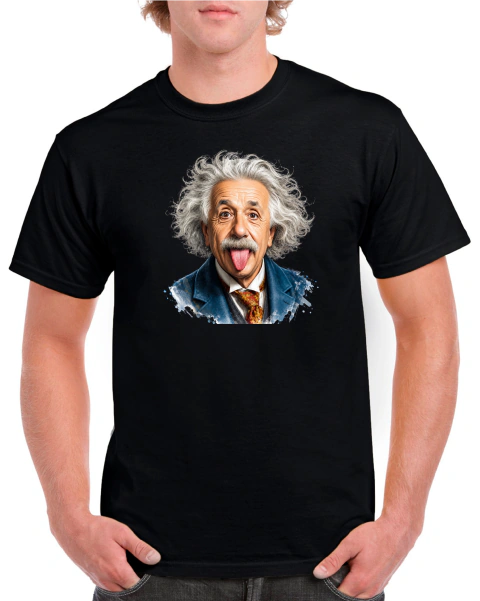 Polera hombre Albert Einstein