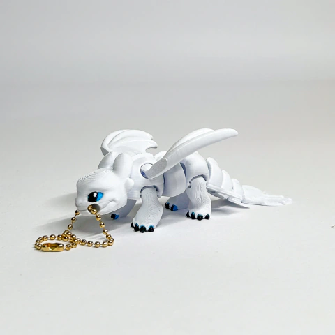 Chaveiro Fúria da Luz Articulado 3D | Queroaki