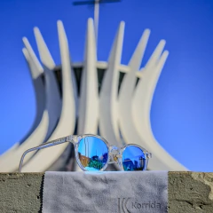 Sky Cristal Azul Espelhado - comprar online