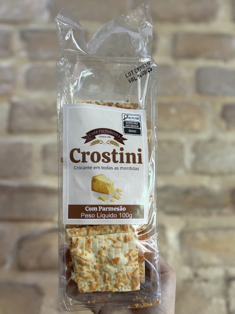 Crostini com Parmesão