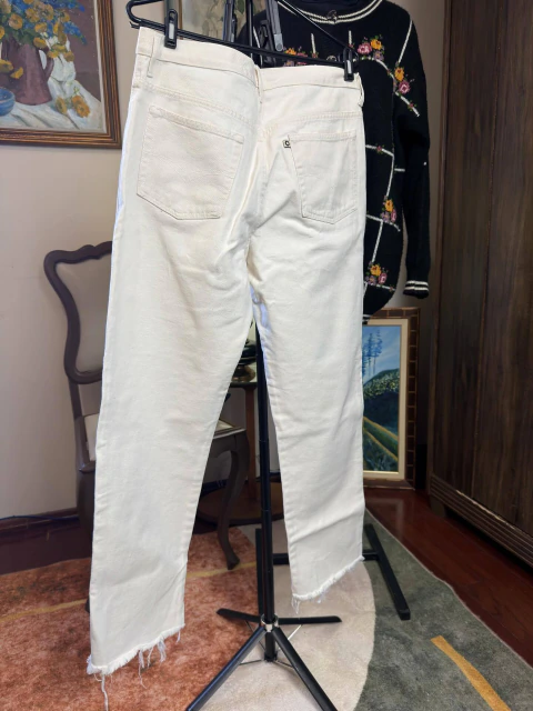 Calça jeans off white Iodice
