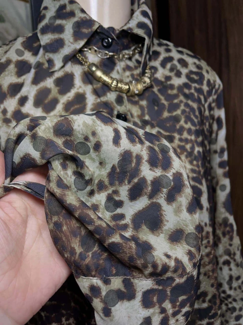 Camisa animal print