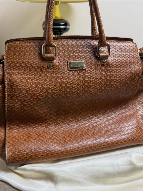 Bolsa de couro legítimo Colatto